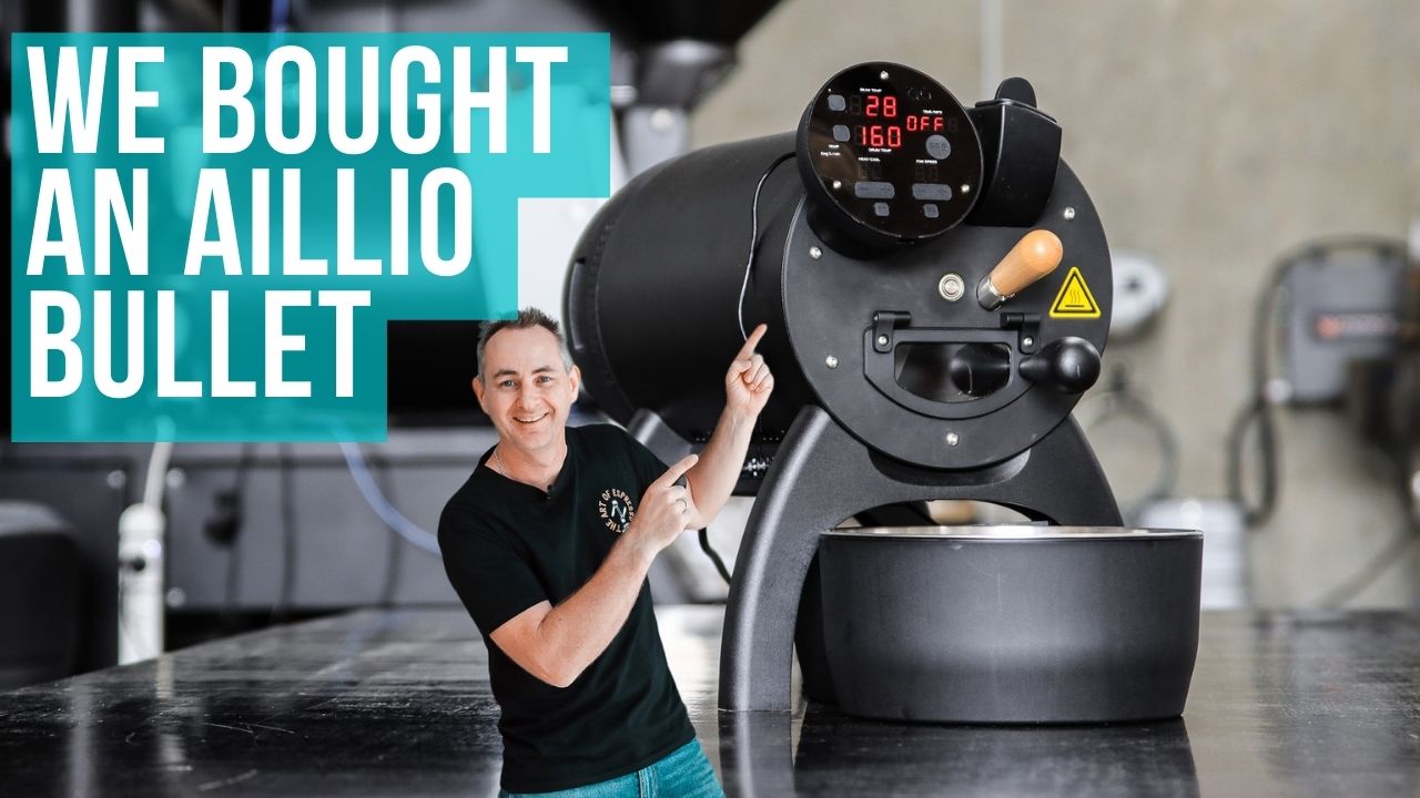 We bought an Aillio Bullet Sample Coffee Roaster – Artisti Coffee 