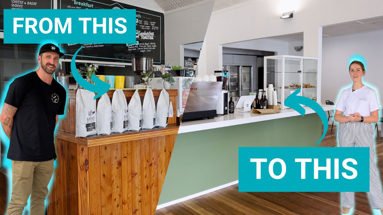 Coffee Shop Makeover: New Cafe, Coffee, Pastries & Local Charm!